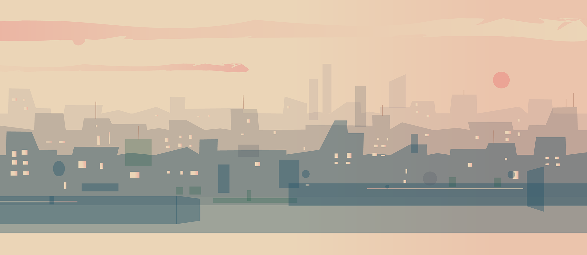 zanieczyszczone miasto